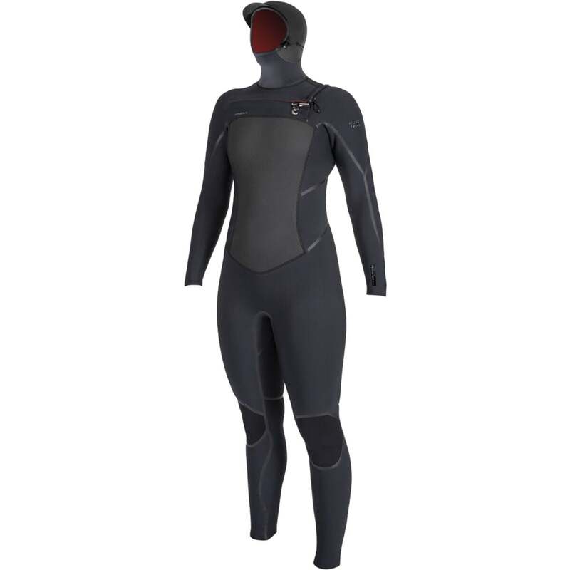 オニール レディース 水着 上下セット O'Neill Psycho Tech 5.5/4mm Hooded Chest-Zip Full Wetsuit - ...