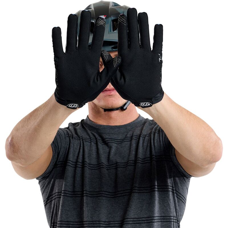 【送料無料】 トロイリーデザイン メンズ 手袋 アクセサリー Flowline Glove - Men's Eyez Black