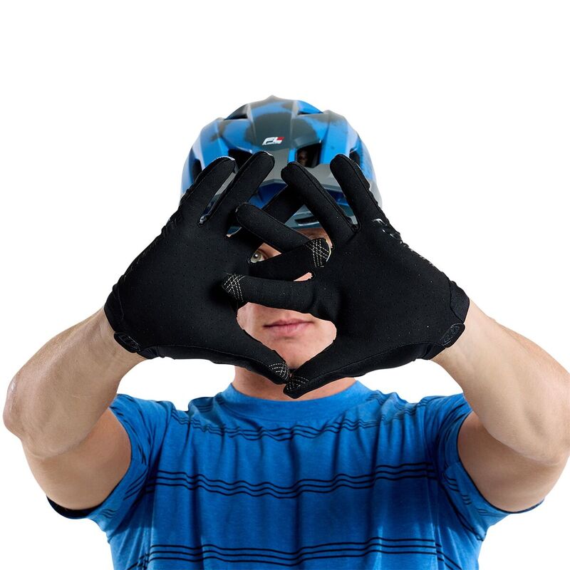 【送料無料】 トロイリーデザイン メンズ 手袋 アクセサリー Flowline Glove - Men's Eyez Black
