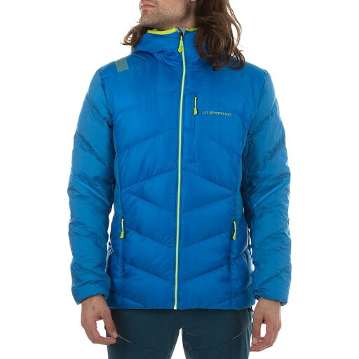 【送料無料】 ラスポルティバ メンズ ジャケット・ブルゾン アウター Bivouac Down Jacket - Men's Electric Blue/Lime Punch 【送料無料】 ラスポルティバ メンズ ジャケット・ブルゾン アウター Bivouac Down Jacket - Men's Electric Blue/Lime Punch
