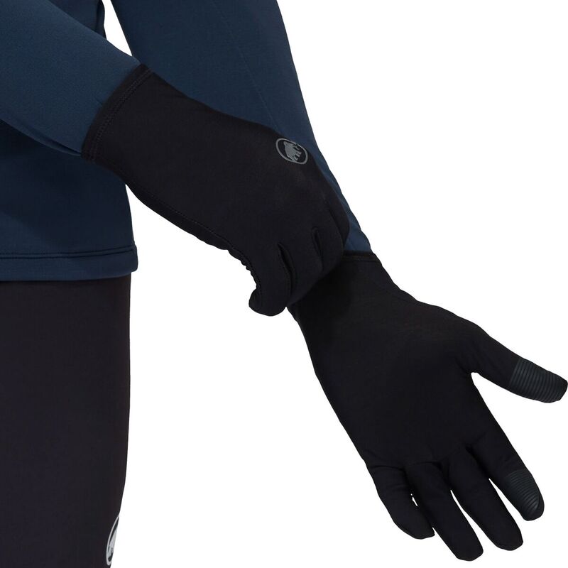 【送料無料】 マムート メンズ 手袋 アクセサリー Stretch Glove Black