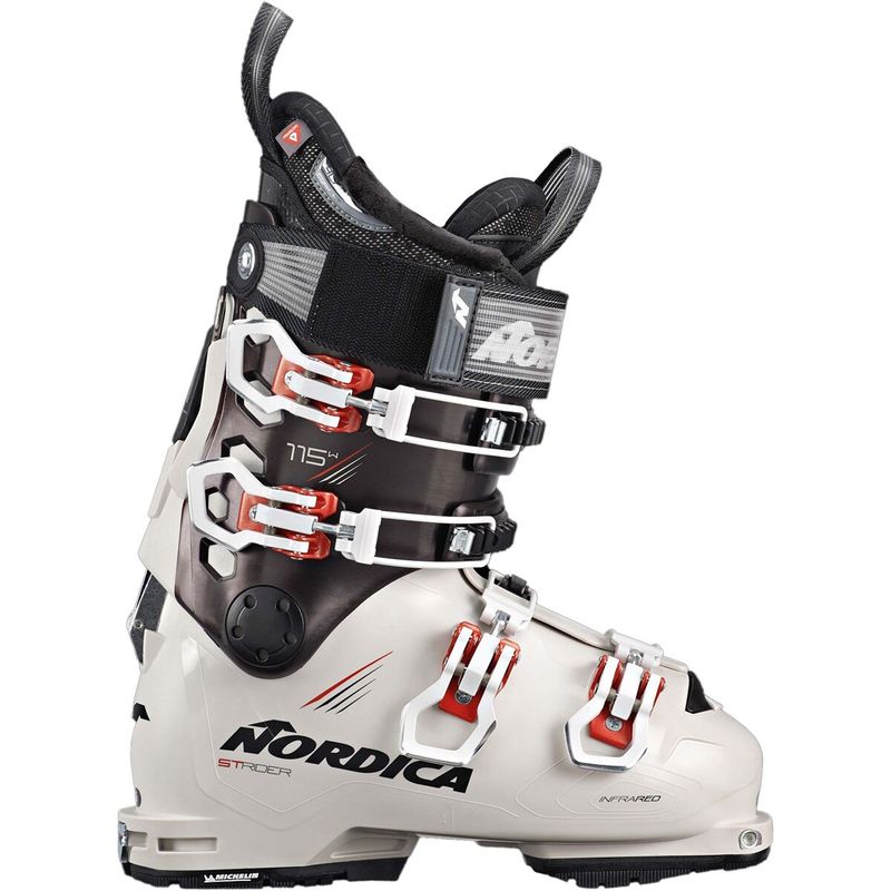 ノリディカ レディース ブーツ・レインブーツ シューズ Strider 115 DYN Ski Boot - Women's Ivory/Black/Paprika