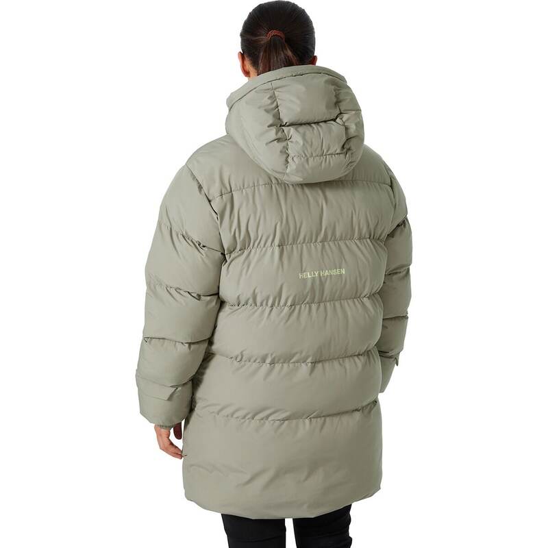 【送料無料】 ヘリーハンセン レディース ジャケット・ブルゾン アウター Aurora Parka - Women's Utility Gre