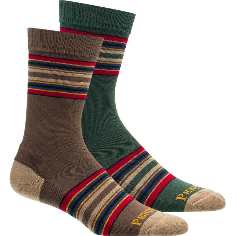 ̵ ڥɥȥ    Yakima Stripe Sock - 2-Pack Mineral Umber...