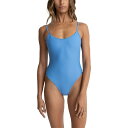 【送料無料】 リズム レディース 上下セット 水着 Classic Minimal One-Piece Swimsuit - Women's Blue