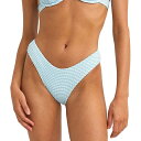 【送料無料】 リズム レディース ボトムスのみ 水着 Cove Stripe Holiday Bikini Bottom - Women's Blue