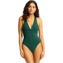 【送料無料】 シーフォリー レディース 上下セット 水着 Collective Cross Back One Piece Swim Suit - Women's...