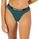 【送料無料】 モンスロイヤル レディース パンツ アンダーウェア Stratos Merino Thong - Women's Abyss