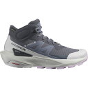 【送料無料】 サロモン レディース ブーツ・レインブーツ シューズ Elixir Activ Mid GTX Boot - 2024 - Women's India Ink/Glacier Gray/Orchid Petal