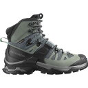 【送料無料】 サロモン レディース ブーツ・レインブーツ シューズ Quest 4 GTX Boot - 2024 - Women's Slate/Trooper/Opal Blue(4)