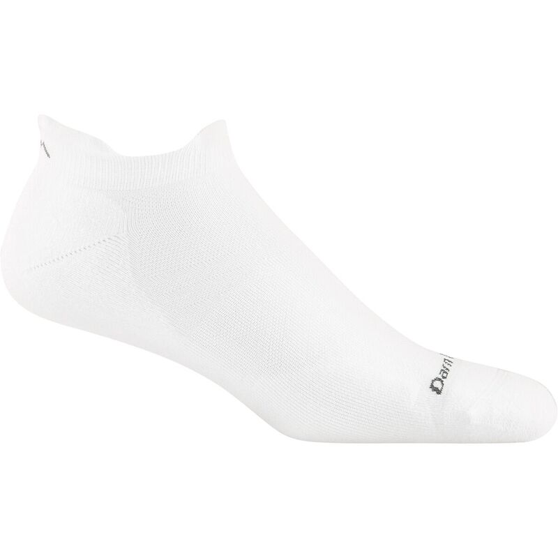 【送料無料】 ダーンタフ メンズ 靴下 アンダーウェア Run No-Show Tab Ultra-Lightweight Cushion Sock White
