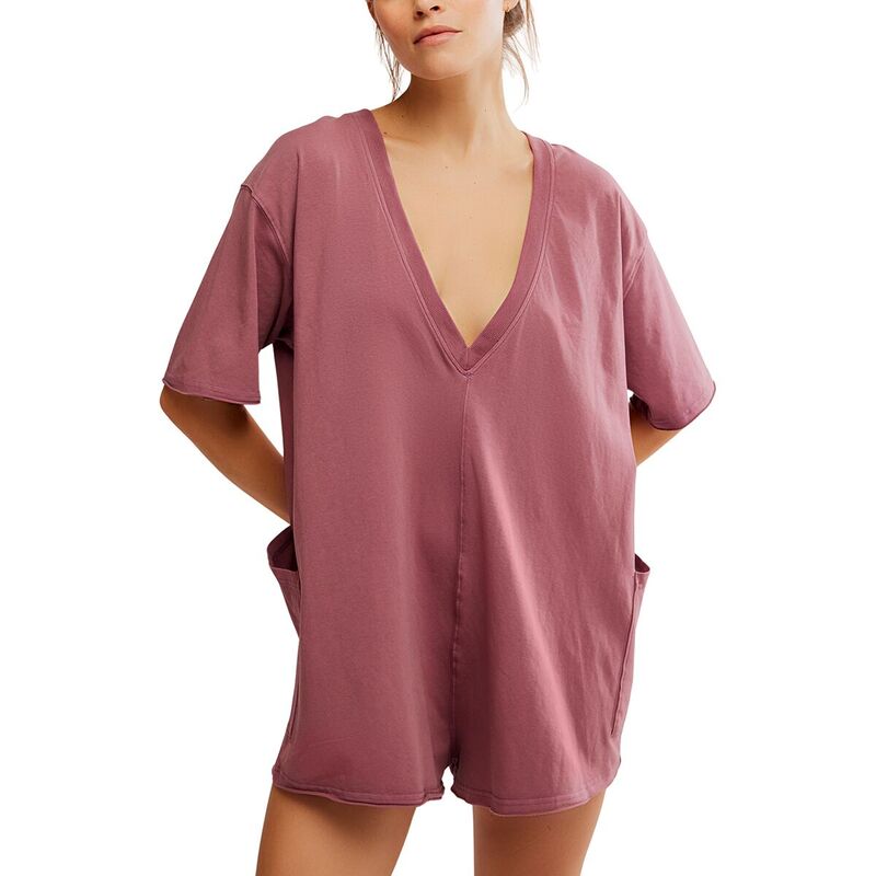 【送料無料】 フリーピープル レディース スカート ボトムス Hot Shot T-Shirt Romper Coddy - Women's Clove