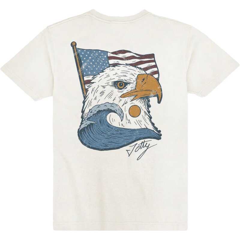 ジェッティ メンズ トップス Tシャツ Jetty Land of the Stoke T-Shirt - Men's White ホワイト