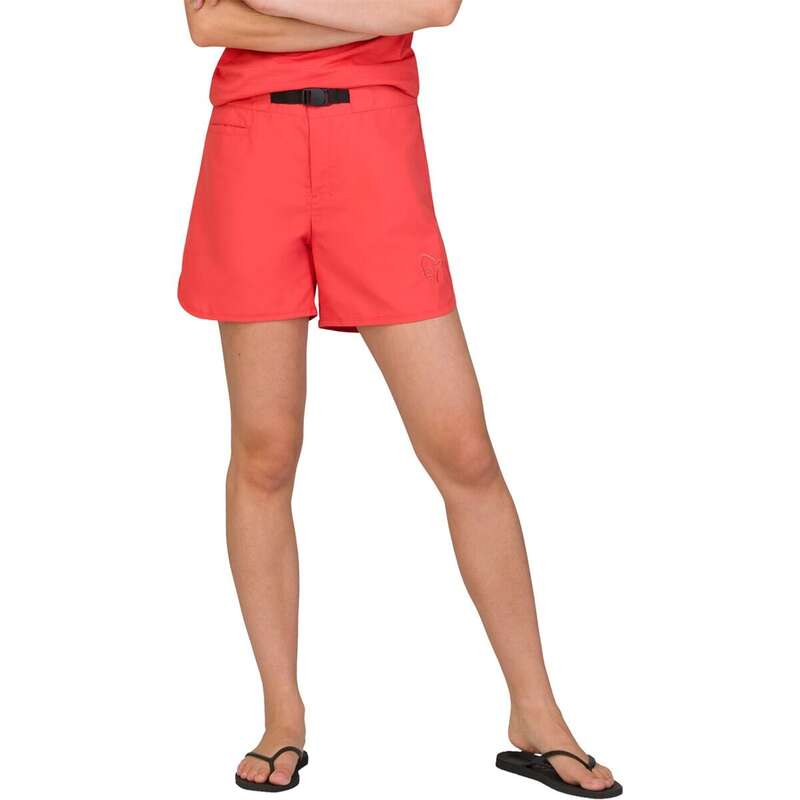 ノローナ レディース ボトムス カジュアルパンツ Norrona Femund Silent Grid Short - Women's Paprika