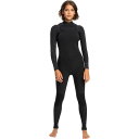 【送料無料】 ロキシー レディース 上下セット 水着 3/2 Swell Series FZ GBS Wetsuit - Women's Black