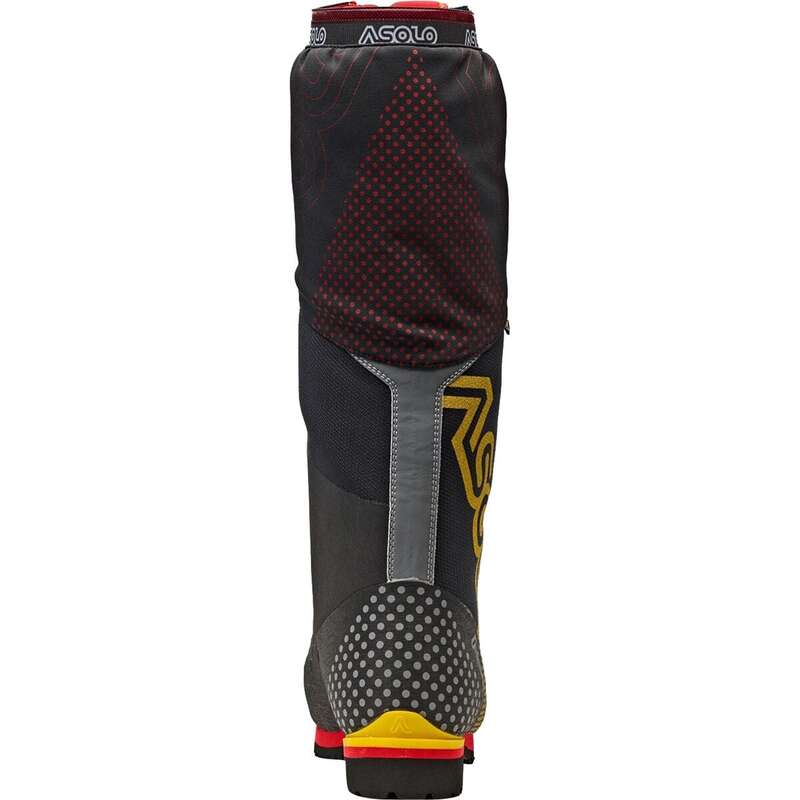 ������ ��� ���塼�� �֡��ġ��쥤��֡��� Asolo Manaslu 8000 Mountaineering Boot - Men's Black/Red �֥�å�