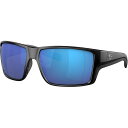 【送料無料】 コスタ メンズ サングラス・アイウェア アクセサリー Reefton Pro 580G Polarized Sunglasses Black Bl...