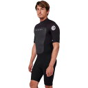 【送料無料】 リップカール メンズ 上下セット 水着 Dawn Patrol 2/2GB Chest Zip Springsuit - Men's Black