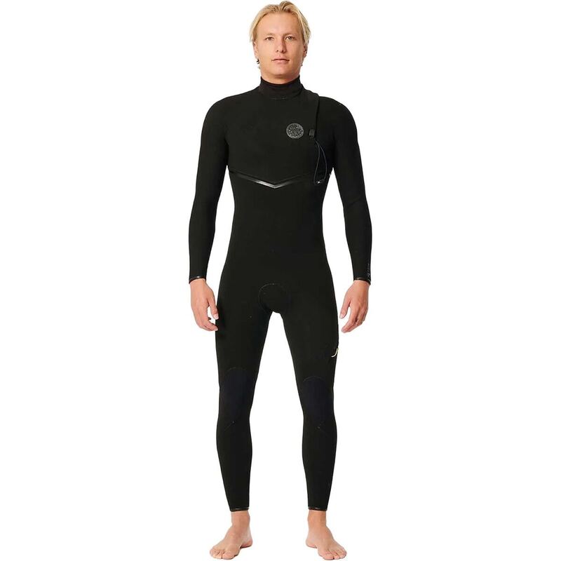 【送料無料】 リップカール メンズ 上下セット 水着 Dawn Patrol Short-Sleeve Chest Zip 2/2 Wetsuit - Men's Black