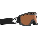 【送料無料】 ドラゴン メンズ サングラス・アイウェア アクセサリー D2 Ski Goggles Black/Luma Lens Amber