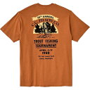 【送料無料】 フィルソン メンズ Tシャツ トップス Frontier Graphic Short-Sleeve T-Shirt - Men's BourbTour