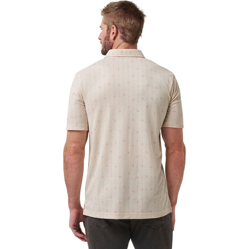 【送料無料】 トラビスマヒュー メンズ ポロシャツ トップス Deco Polo - Men's Moonbeam