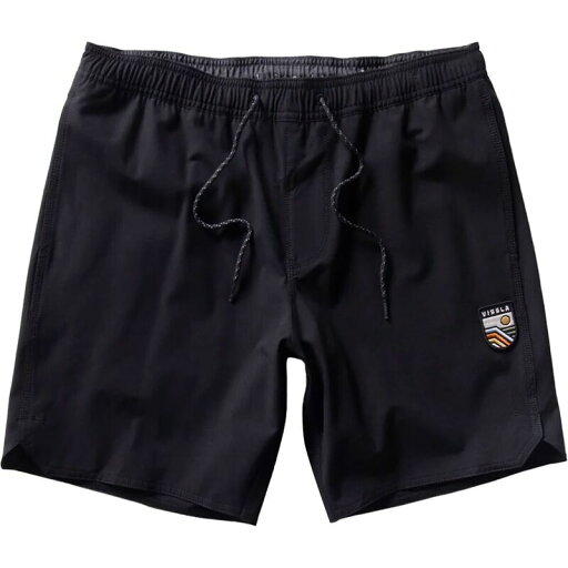 【送料無料】 ヴィスラ メンズ ハーフパンツ・ショーツ 水着 Solid Sets 17.5in Ecolastic Short - Men's Black 【送料無料】 ヴィスラ メンズ ハーフパンツ・ショーツ 水着 Solid Sets 17.5in Ecolastic Short - Men's Black