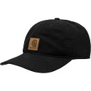 【送料無料】 カーハート メンズ 帽子 アクセサリー Canvas Cap Black