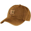 【送料無料】 カーハート メンズ 帽子 アクセサリー Canvas Cap Carhartt Brown