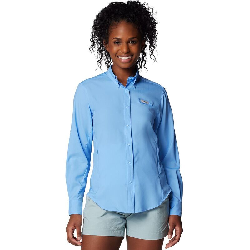 コロンビア レディース トップス シャツ 長袖 Columbia Tamiami II Long-Sleeve Shirt - Women's White Cap2 ホワイト