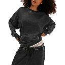 【送料無料】 フリーピープル レディース パーカー・スウェット アウター Slow It Down Pullover - Women's Black