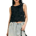 【送料無料】 フリーピープル レディース タンクトップ トップス Faded Gardens Tank Top - Women's Washed Black