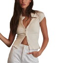 【送料無料】 フリーピープル レディース Tシャツ トップス Most Wanted Cardigan - Women's Ivory