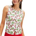 【送料無料】 フリーピープル レディース ベスト トップス Tilly Print Vest - Women's Antique Ivory Combo
