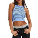 【送料無料】 フリーピープル レディース タンクトップ トップス Youre Up Cami - Women's Blue Combo(4)