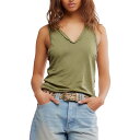 【送料無料】 フリーピープル レディース タンクトップ トップス Easy Tank - Women's Peat Moss