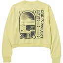 【送料無料】 パークスプロジェクト レディース パーカー・スウェット アウター Dark Sky Checklist Crop Crew Sweatshirt ...