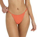【送料無料】 リズム レディース ボトムスのみ 水着 Lola Check Soft Side Holiday Bikini Bottom - Women's ...