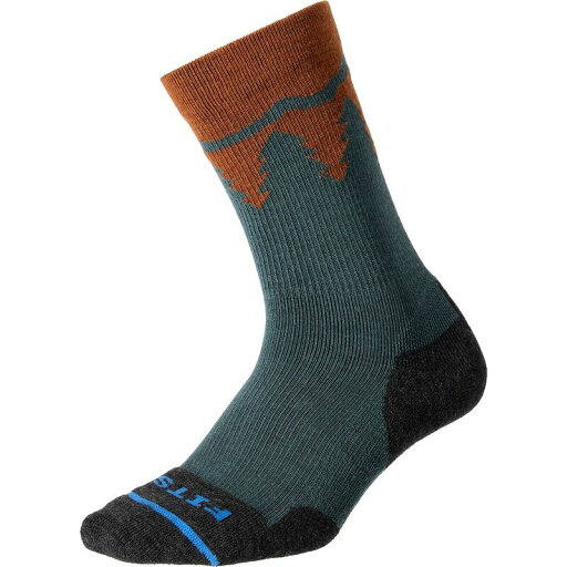 【送料無料】 フィッツ メンズ 靴下 アンダーウェア Light Hiker Basalm Crew Socks Dark Forest 【送料無料】 フィッツ メンズ 靴下 アンダーウェア Light Hiker Basalm Crew Socks Dark Forest