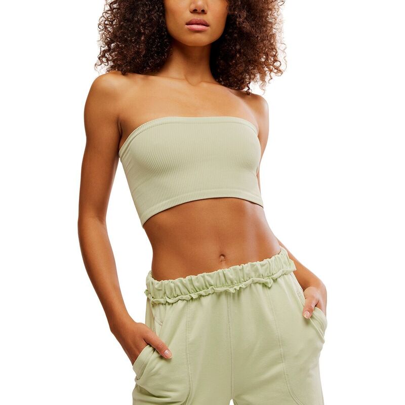 ̵ ե꡼ԡץ ǥ ֥饸㡼  Amelia Bandeau - Women's Celadon Gr...