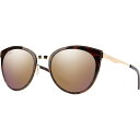 【送料無料】 スミス メンズ サングラス・アイウェア アクセサリー Somerset Polarized Sunglasses Tortoise Rose/ChromaPop Polarized Rose Gold Mirror(4)