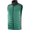 【送料無料】 サロモン メンズ ベスト トップス Essential Xwarm Down Vest - Men's Pacific/Black