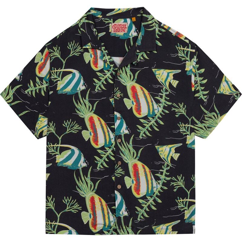 �ƥ��������������� ��� �ȥåץ� ����� Ⱦµ The Critical Slide Society Gilligan Short-Sleeve Resor...