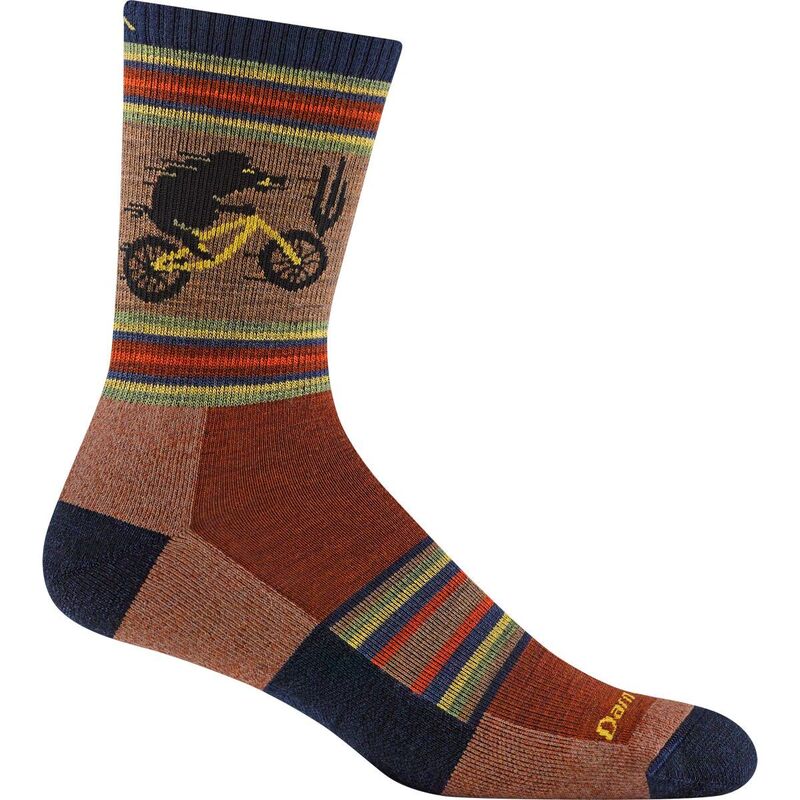 ダーンタフ メンズ アンダーウェア 靴下 Darn Tough Willoughby Micro Crew Lightweight Cushion Sock Chestnut