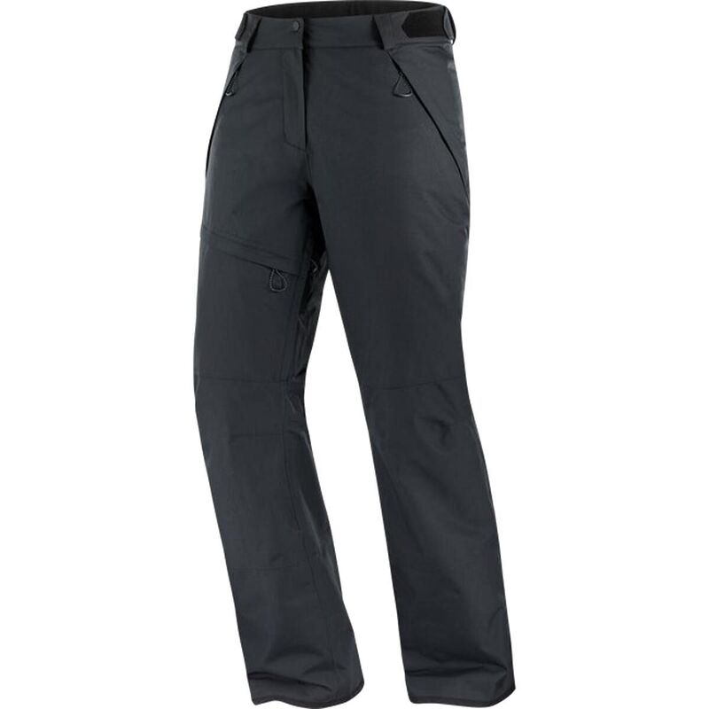 サロモン レディース ボトムス カジュアルパンツ Salomon Bashley Puff Pant - Women's Deep Black ブラック