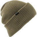 【送料無料】 ボルコム メンズ 帽子 ニットキャップ アクセサリー Roller Beanie 2024 Teak