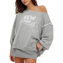 【送料無料】 フリーピープル レディース パーカー・スウェット アウター Graphic Camden Sweatshirt - Women's New Yor...