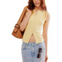 【送料無料】 フリーピープル レディース ベスト トップス Tilly Vest - Women's Mellow Yellow