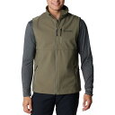 【送料無料】 コロンビア メンズ ベスト トップス Ascender II Softshell Vest - Men's Stone Green2