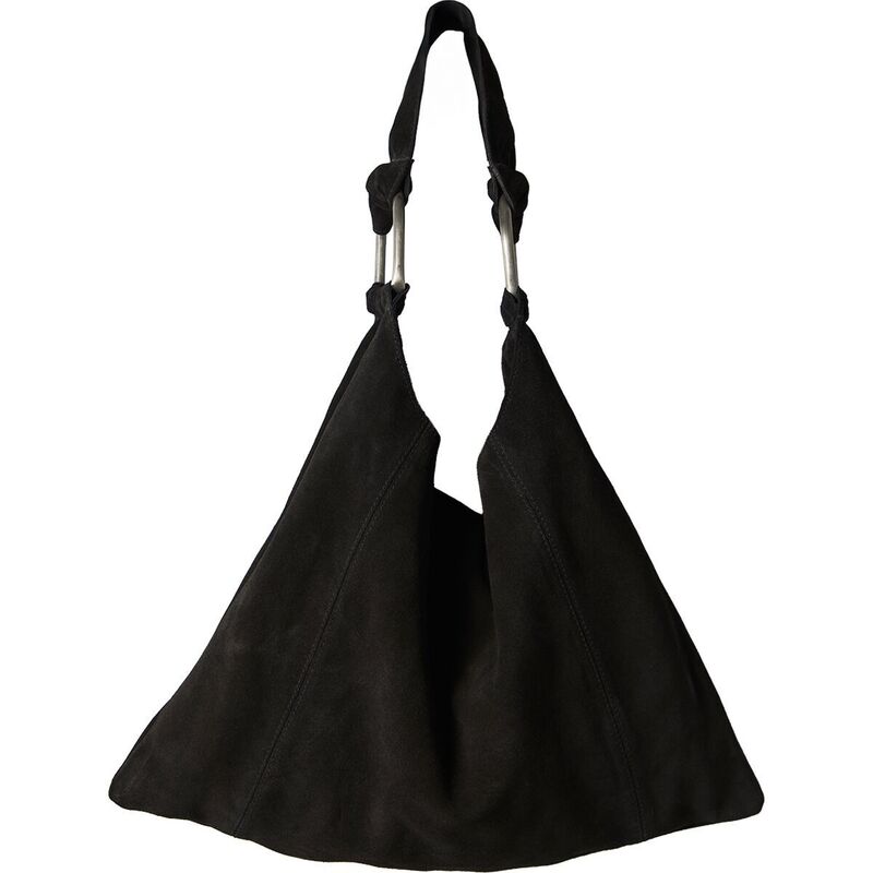 フリーピープル レディース バッグ トートバッグ スエード Free People Bobbi Slouch Suede Tote - Women's Black ブラック